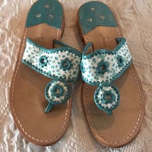Turquoise Jack Rogers